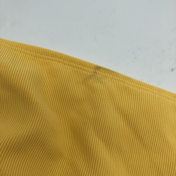 Salt & Cove Yellow Ribbed Bikini Bottoms With Side Tie Size L - Picture 9 of 11